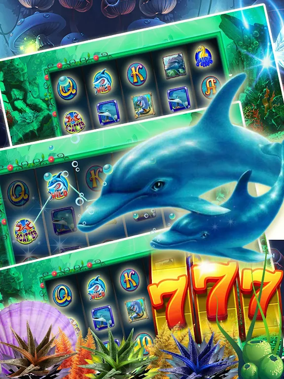 Lucky Dolphin Slots: Free Casino Slot Machines Скриншот 2