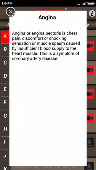 Cardiology-Animated Dictionary Capture d'écran 1