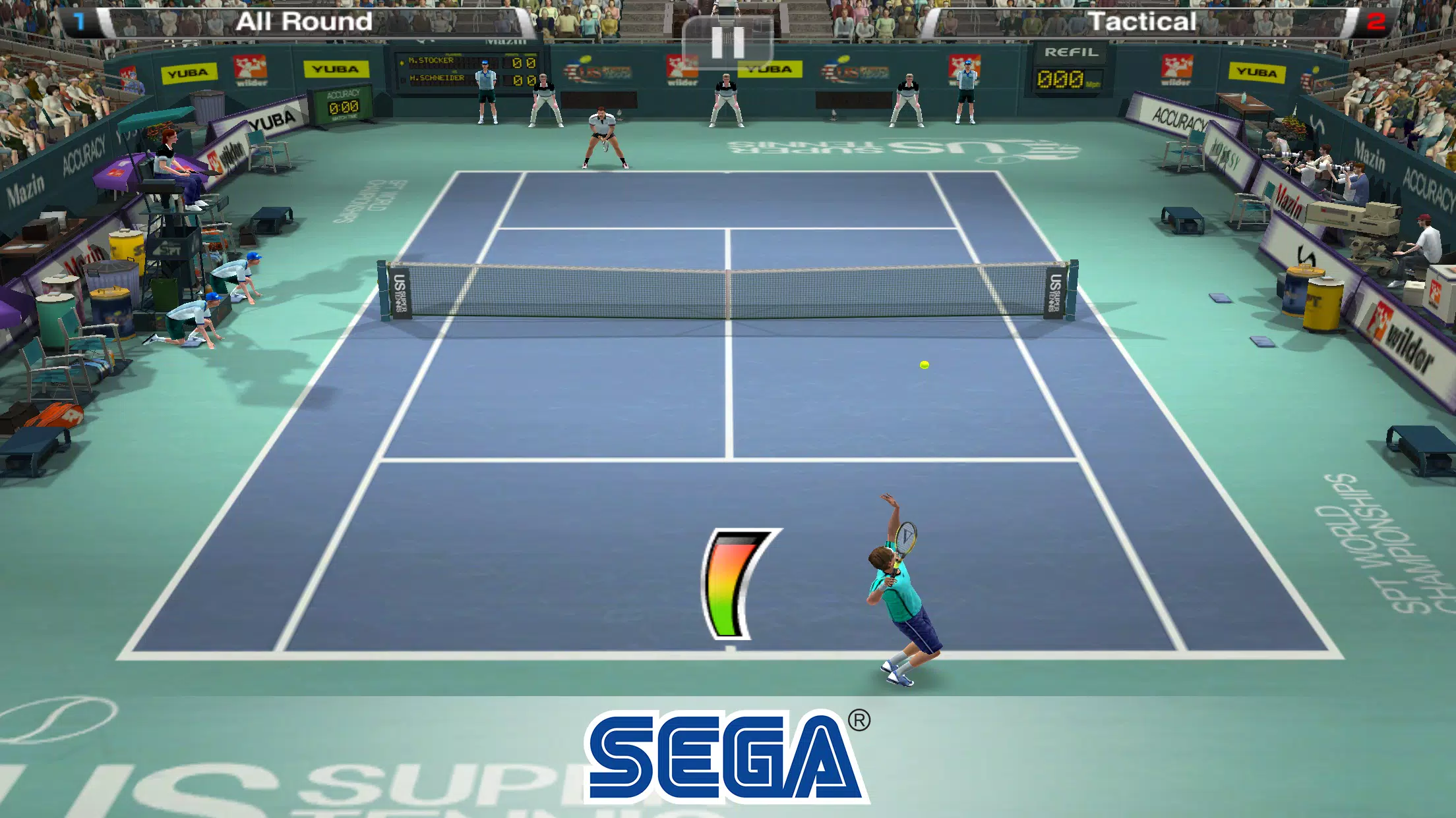 Virtua Tennis Challenge Скриншот 1