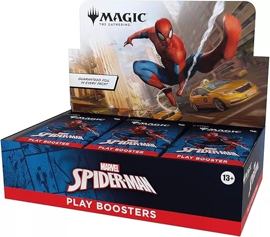 Amazon Rebus Spider-Man Magic: The Gathering Booster Boxes