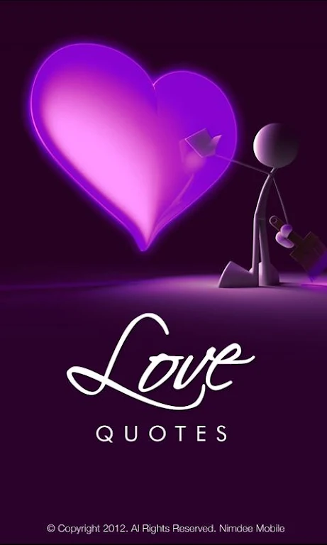 Love and Romance Quotes Ekran Görüntüsü 0