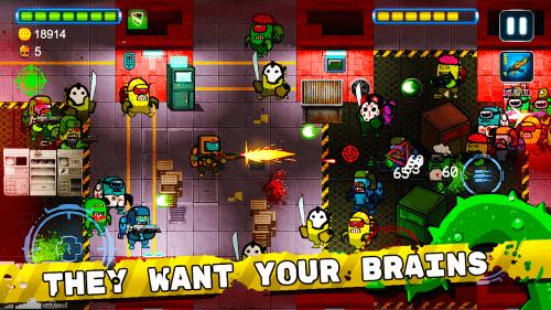 Space Zombie Shooter: Survival Schermafbeelding 3