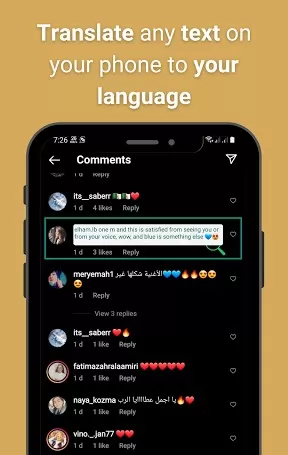 Chat Translator for WhatsApp Ekran Görüntüsü 0