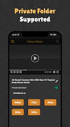 Private Video Downloader स्क्रीनशॉट 3