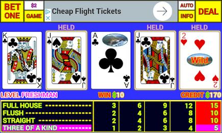 Ax Video Poker Скриншот 3