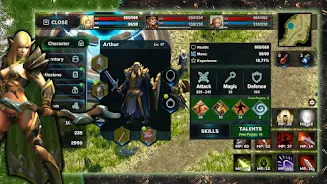 Fantasy Heroes: Action RPG 3D Tangkapan skrin 1