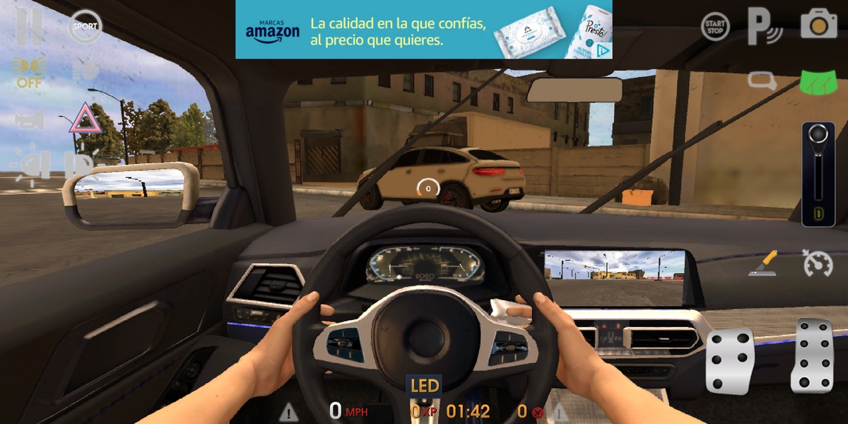 Driving School Sim Captura de tela 2