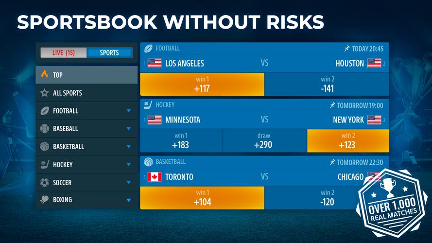 Sportsbook by Pokerist Скриншот 0