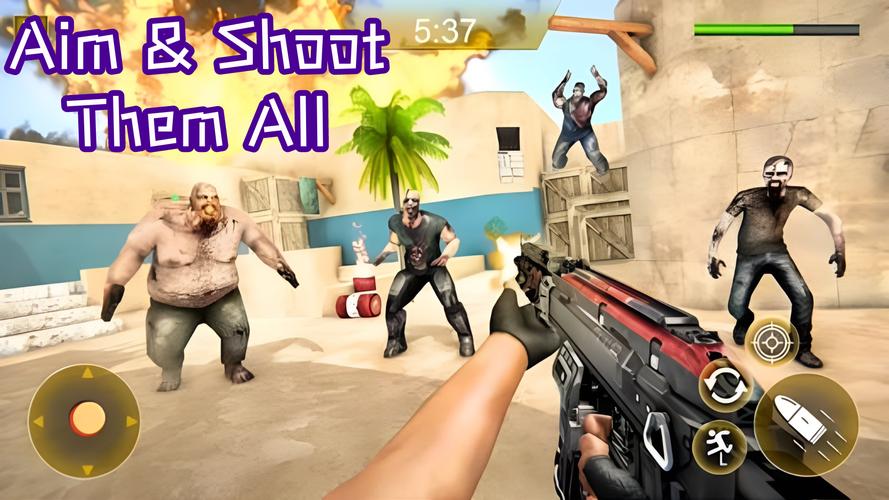 Zombie Apocalypse-Dead City 스크린샷 3