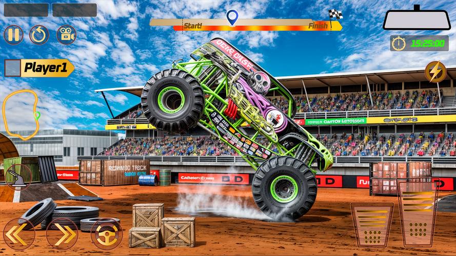 Monster Truck: Derby Games Zrzut ekranu 1