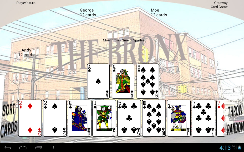 Getaway Card Game Screenshot 2