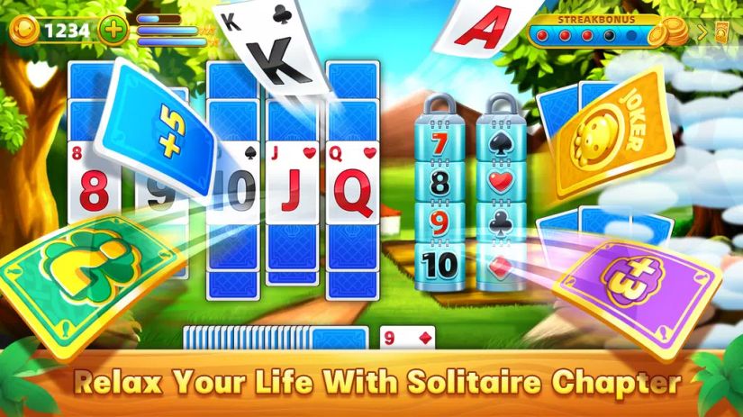 Solitaire Chapters - Solitaire Ekran Görüntüsü 1