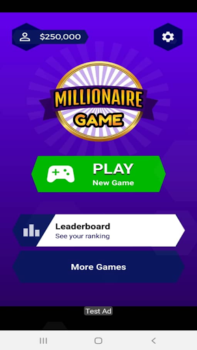 Millionaire Game - Trivia Quiz स्क्रीनशॉट 2