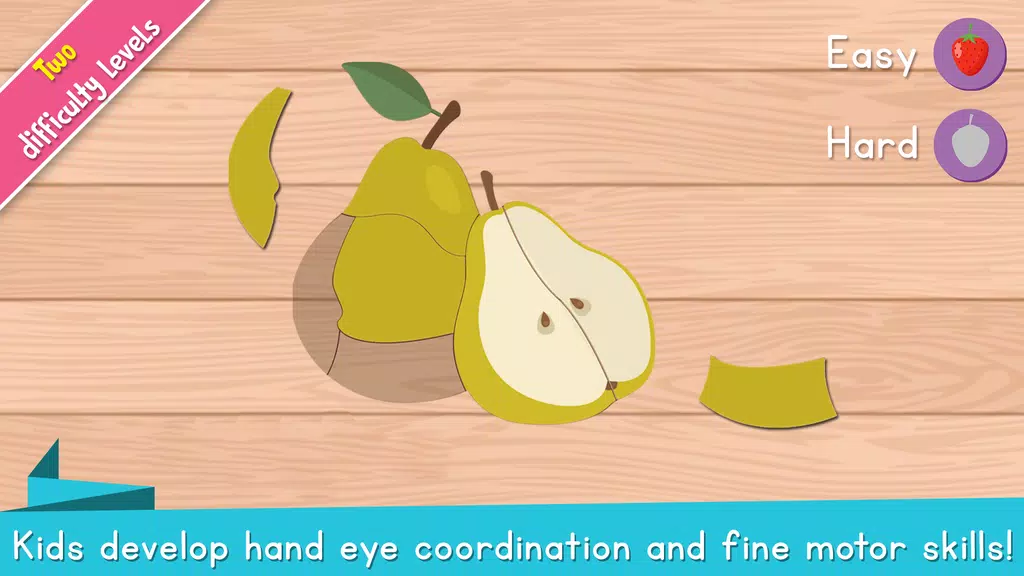 Food Puzzle for Kids Captura de tela 0