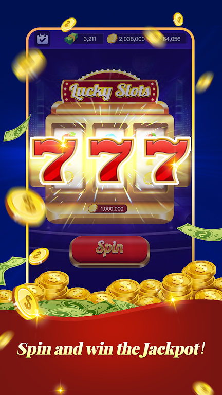 Jackpot Slots - Lucky Casino スクリーンショット 0