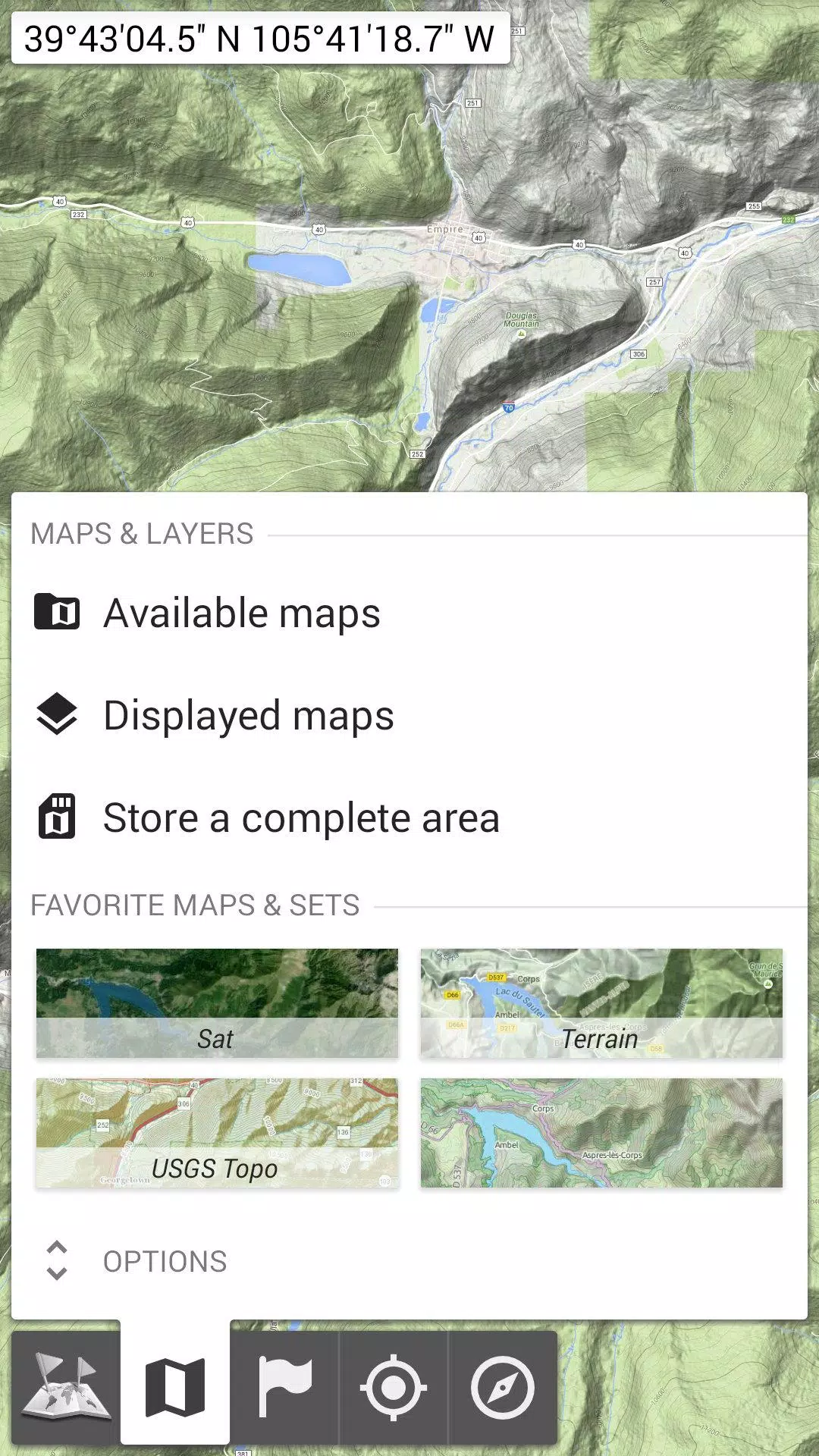 All-In-One Offline Maps Tangkapan skrin 1