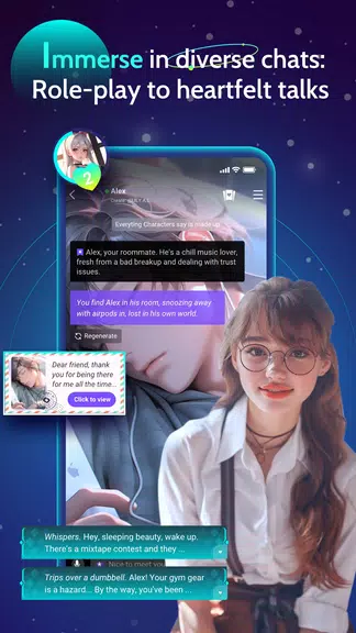 Linky AI: Chat, Play, Connect Ảnh chụp màn hình 2