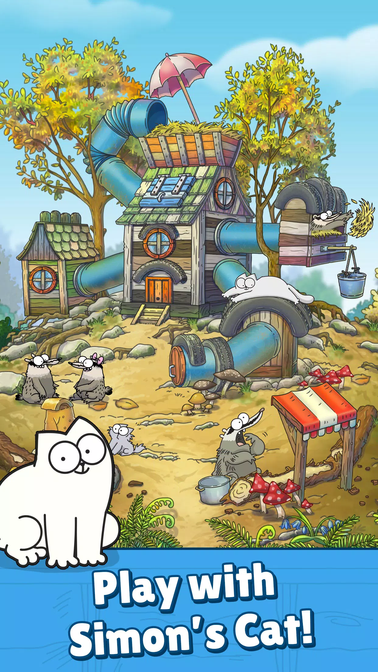 Simon’s Cat Match! Ảnh chụp màn hình 0