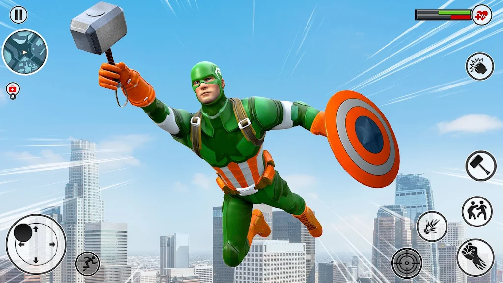 Rope Captain Superhero Fight Screenshot 1