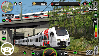 Train Driving Euro Train Games Zrzut ekranu 2