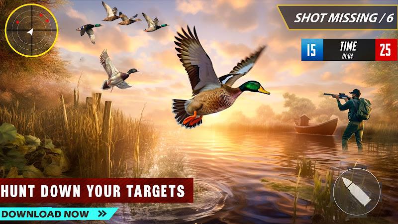 Schermata Duck Hunting 3d: Birds Shooter 3