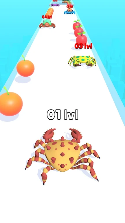 Crab Evolution Run 螢幕截圖 0