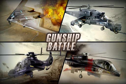 GUNSHIP BATTLE：直升機 3D Action 螢幕截圖 0