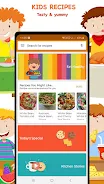 Recetas para Niños Captura de pantalla 0