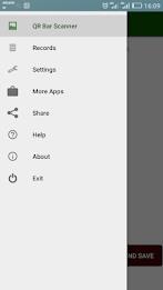 Barcode QR Scanner Generator 螢幕截圖 2