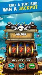 Pirates Gold Coin Party Dozer ภาพหน้าจอ 1