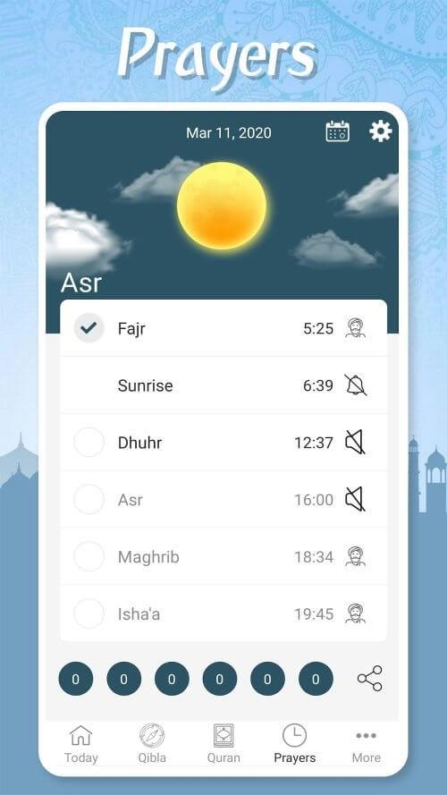 Muslim Pocket - Prayer Times,  स्क्रीनशॉट 3