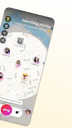 Ping - Finding nearby friends ဖန်သားပြင်ဓာတ်ပုံ 1