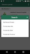 MEDITECH MHealth Zrzut ekranu 0