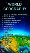 World Geography - Quiz Game स्क्रीनशॉट 0