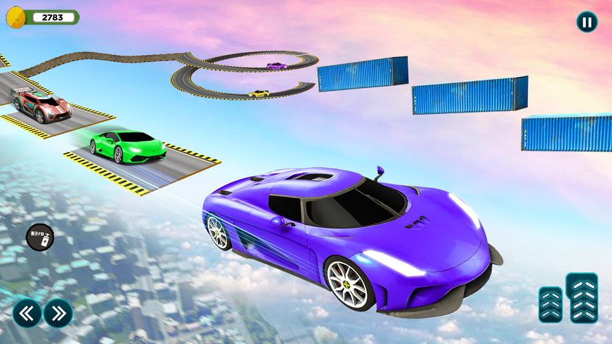 Stunt Car Race Simulator Games ภาพหน้าจอ 1
