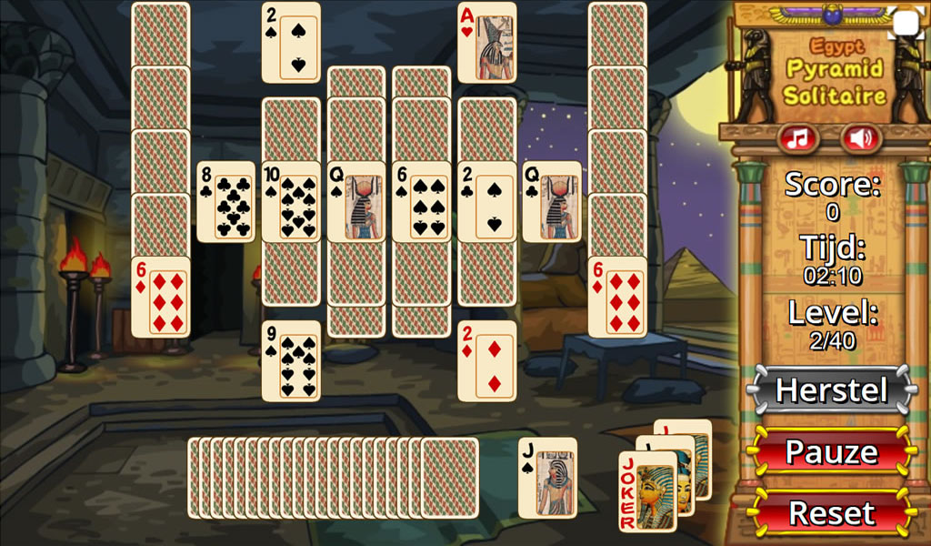 Egypt Pyramid Solitaire Capture d'écran 3