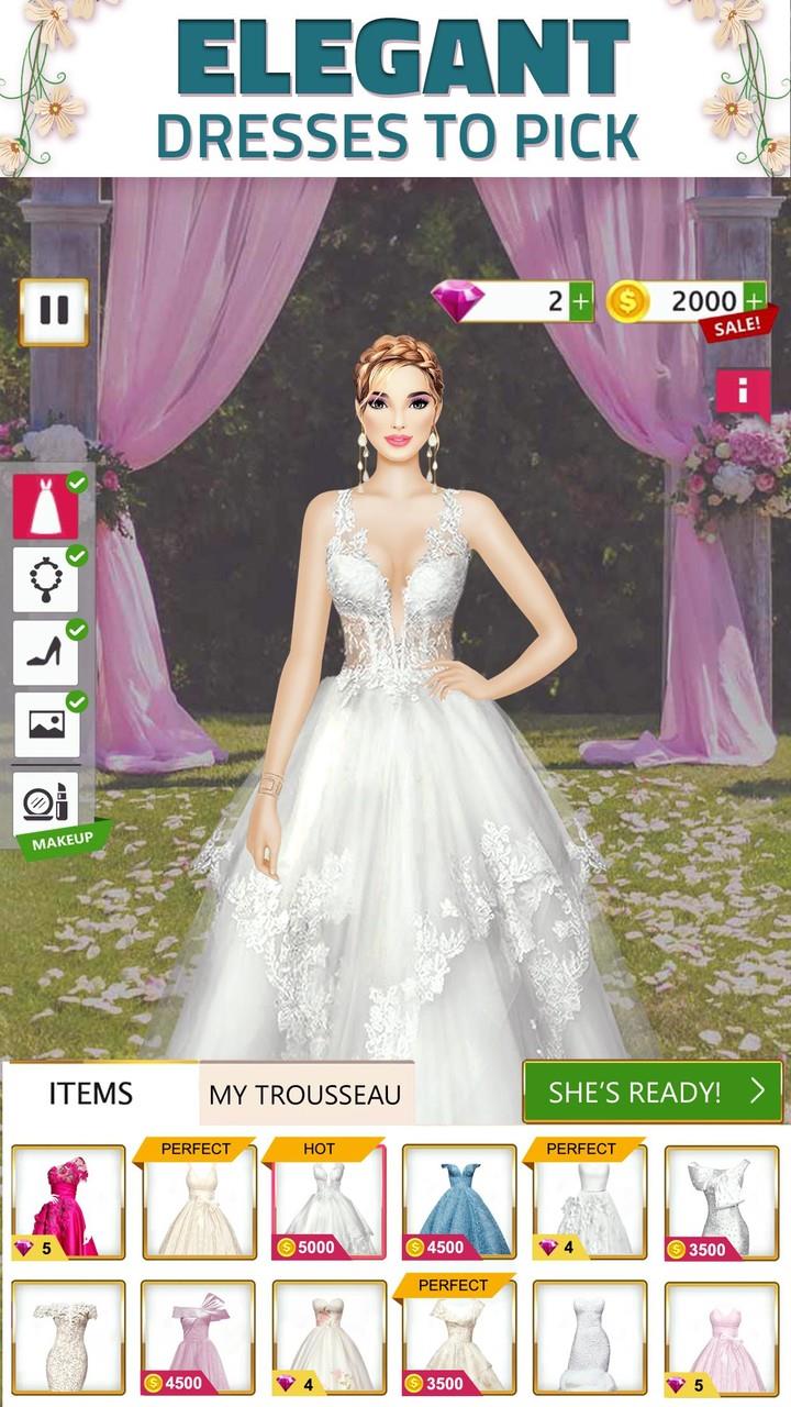 Super Wedding Dress Up Stylist Zrzut ekranu 2