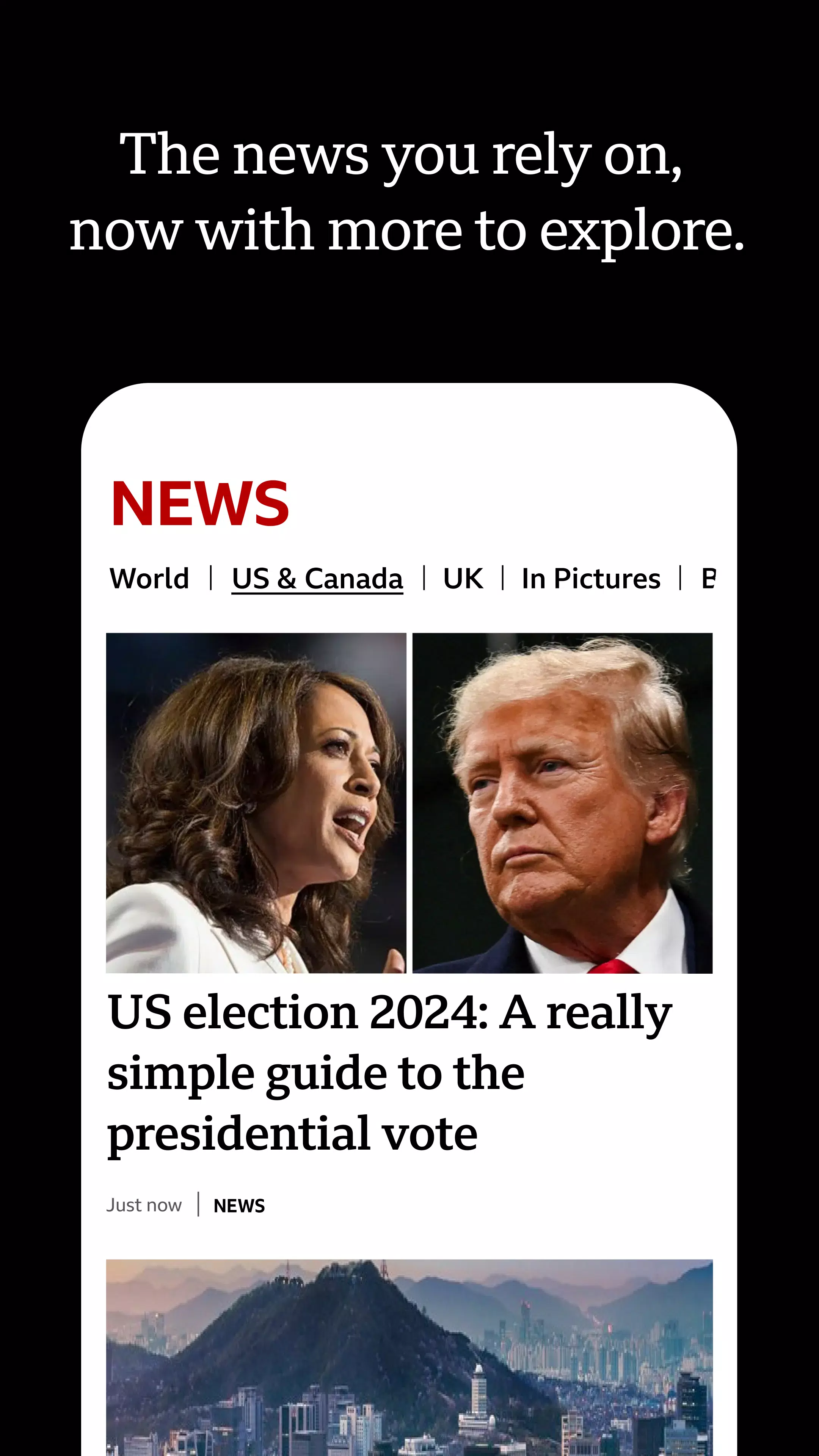 BBC: World News & Stories Скриншот 1