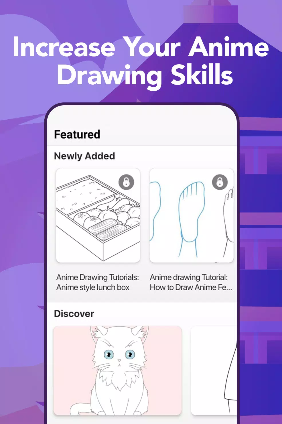 Learn to Draw Anime by Steps ဖန်သားပြင်ဓာတ်ပုံ 3