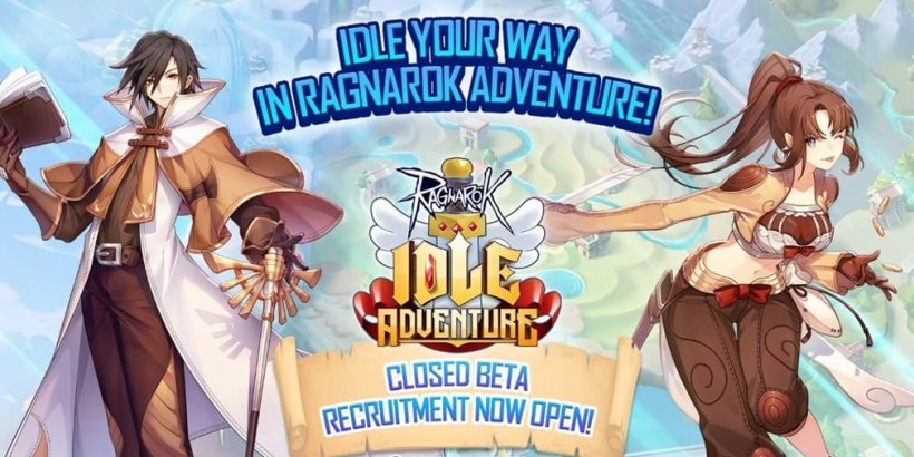 Рагнарок Idle Adventure переводит MMORPG в случайный формат с закрытой бета -версией впереди