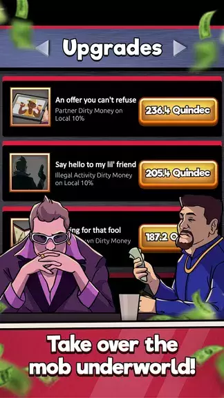 Idle Mafia Inc.: Tycoon Game ဖန်သားပြင်ဓာတ်ပုံ 2