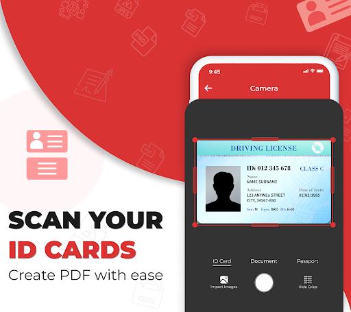 PDF Maker: Docs & ID Scanner Captura de pantalla 1