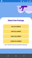 TikBooster - Get Fans Followers & Likes by Hashtag スクリーンショット 2