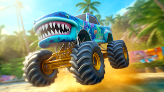 Crazy Monster Truck Stunts スクリーンショット 1