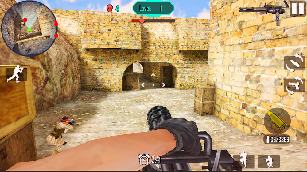 Gun Shoot War: Dead Ops Mod স্ক্রিনশট 0