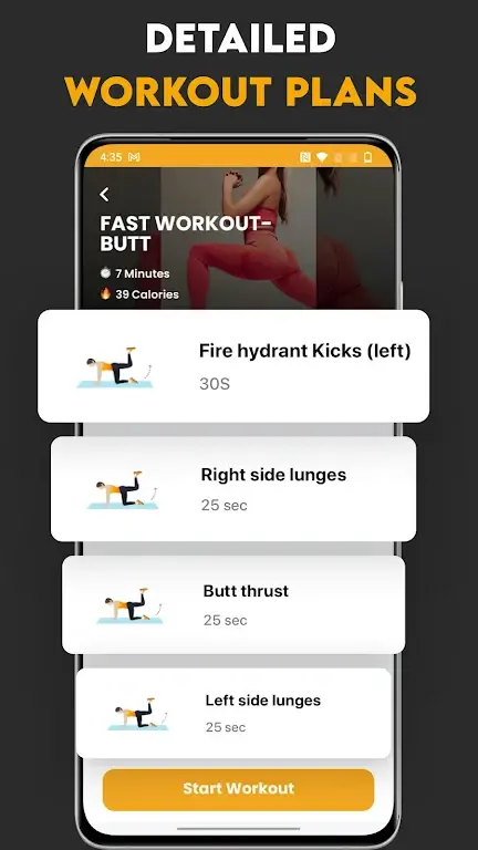 Home Workout・Full Body Workout Screenshot 3