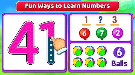 123 Numbers - Count & Tracing Screenshot 1