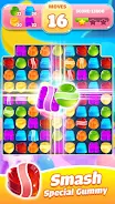 Jelly Jam Crush- Match 3 Games ภาพหน้าจอ 1