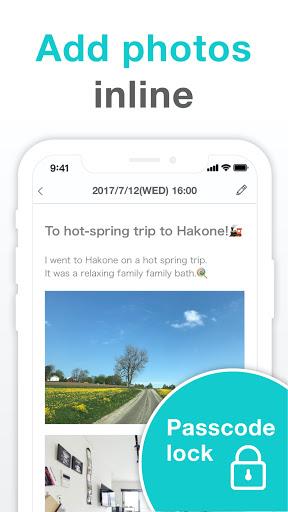 Simple Diary - journal w/ lock Ảnh chụp màn hình 1
