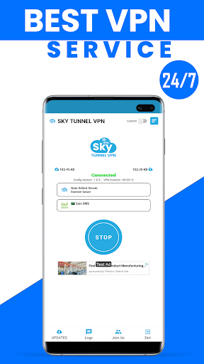 Sky Tunnel VPN Ekran Görüntüsü 0